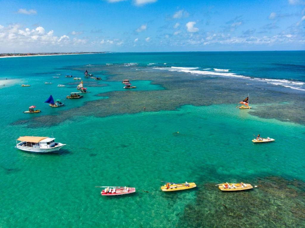 Resort Beira Mar Em Porto De Galinhas - Cupe Beach Living Εξωτερικό φωτογραφία
